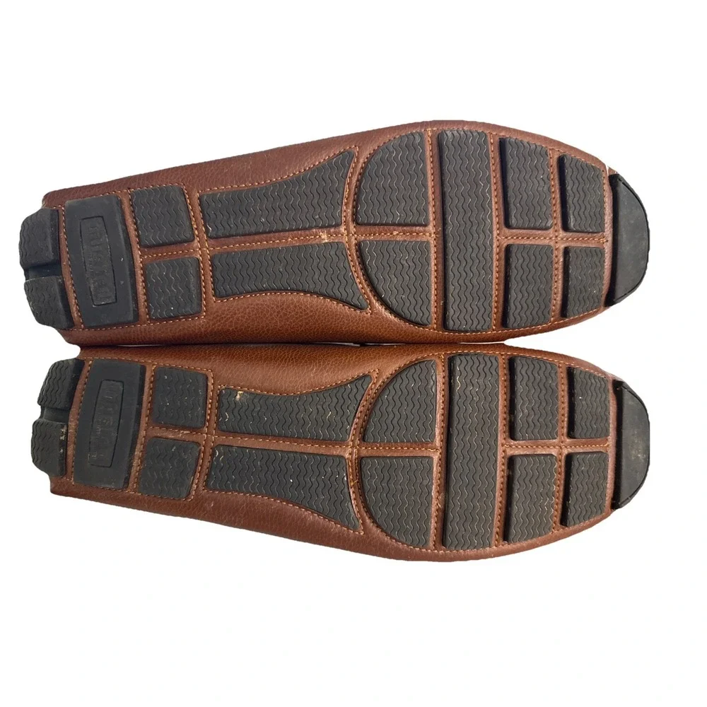 Unlisted by Kenneth Cole Men Reward Yourself Driving Mocs Loafers Size 14M Brown